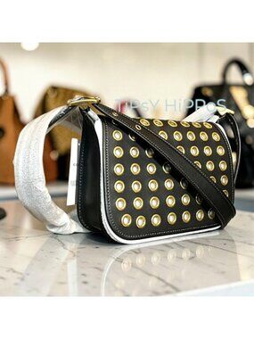 NWT!!  Coach  Patricia Legacy Handbag With Gold Grommet Detailing & Adjustable S